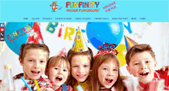 Desktop Screenshot of funfinityindoorplayground.com